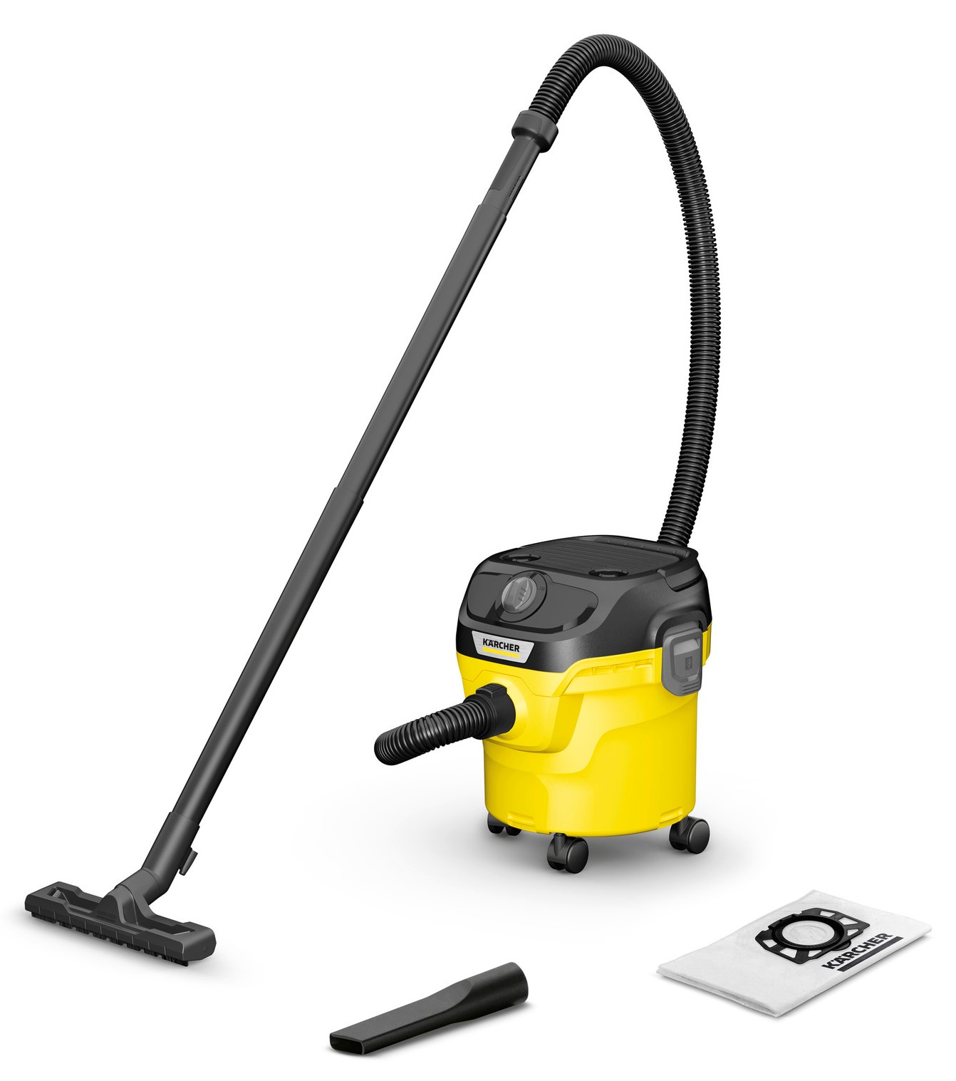 KARCHER KAM-KWD1W V-12/2/18 ΗΛΕΚΤΡΙΚΗ ΣΚΟΥΠΑ ΥΓΡΗΣ & ΞΗΡΗΣ ΑΝΑΡΟΦΗΣΗΣ 1000W