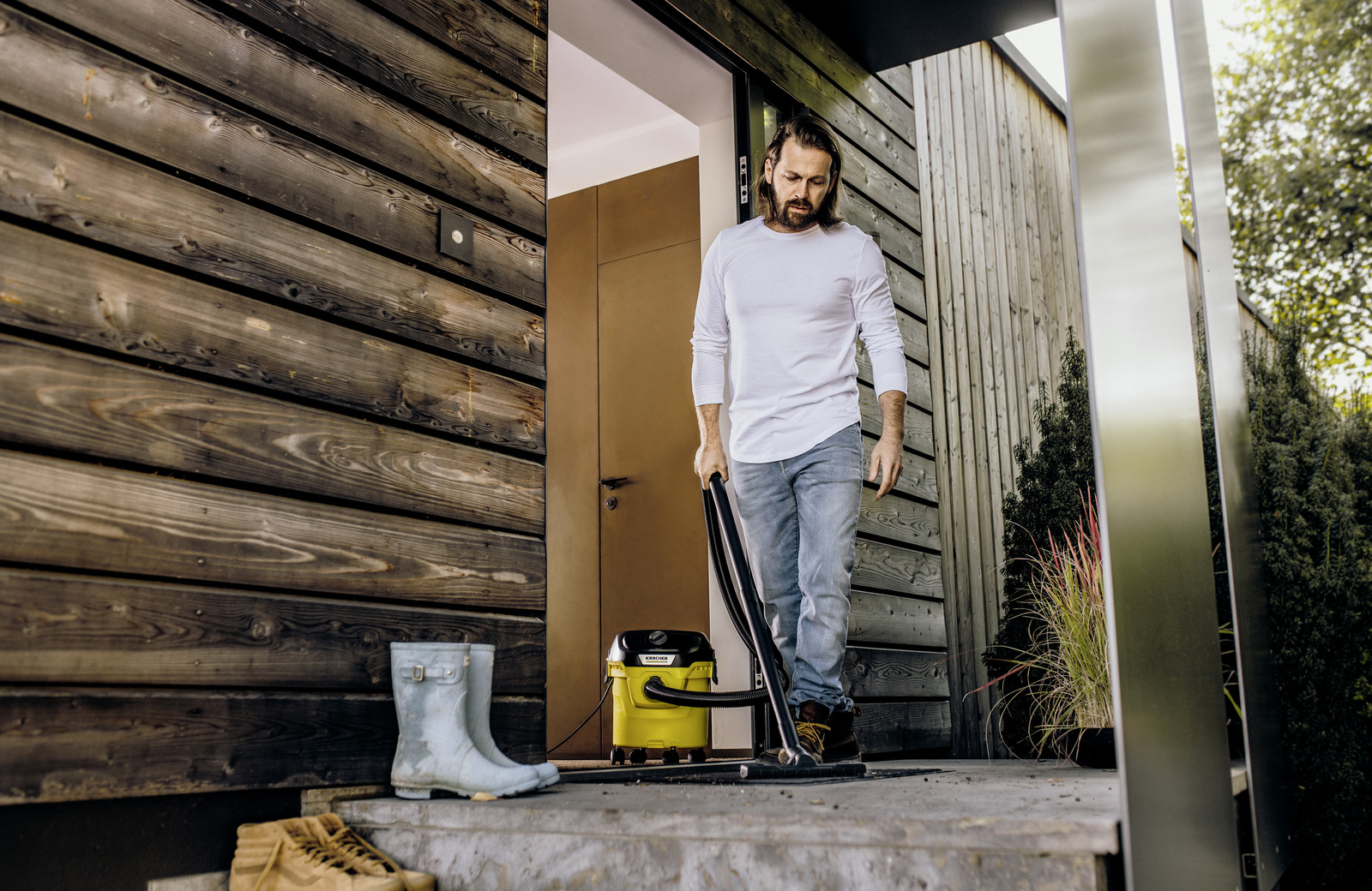 KARCHER KAM-KWD1W V-12/2/18 ΗΛΕΚΤΡΙΚΗ ΣΚΟΥΠΑ ΥΓΡΗΣ & ΞΗΡΗΣ ΑΝΑΡΟΦΗΣΗΣ 1000W