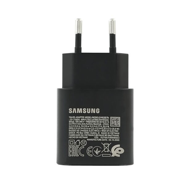 SAMSUNG ΦΟΡΤΙΣΤΗΣ ΤΟΙΧΟΥ 25W 1X TYPE-C B