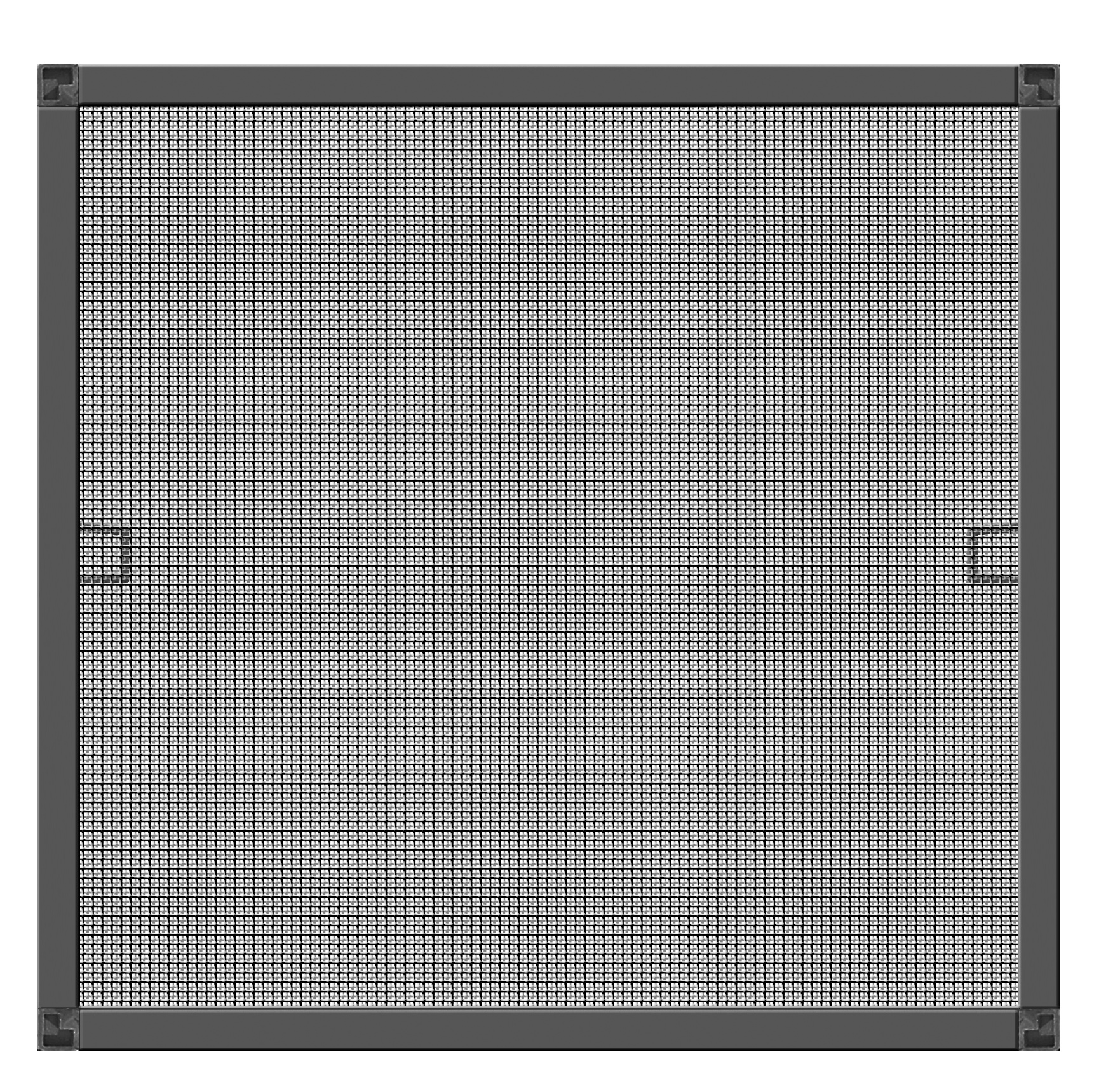 SCHELLENBERG FLY SCREEN FRAMED 120X140CM ANTHRACITE