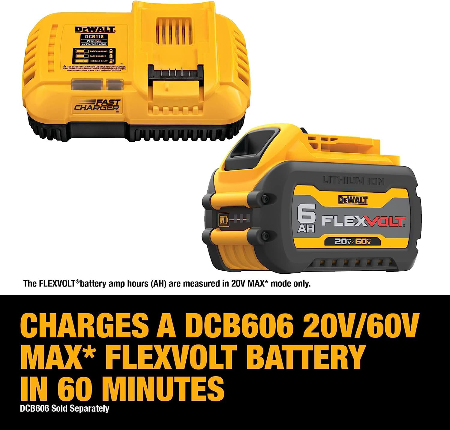 DEWALT DCB118-QW XR 18V FAST CHARGER 8A