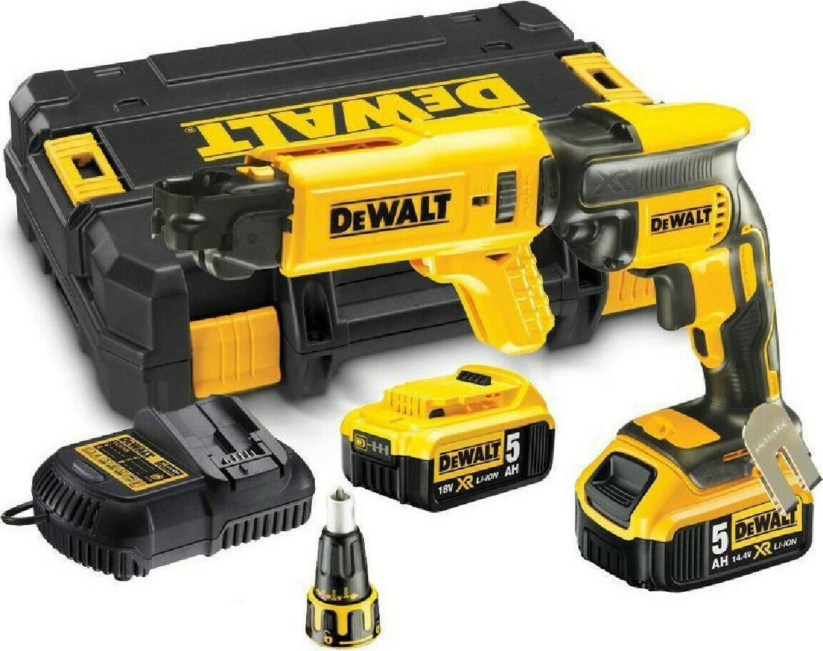 DEWALT DCF620P2K-QW DRYWALL DRIVER BATTERY 18V 2X5AH