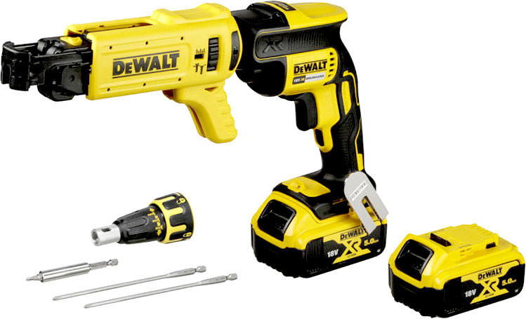 DEWALT DCF620P2K-QW DRYWALL DRIVER BATTERY 18V 2X5AH