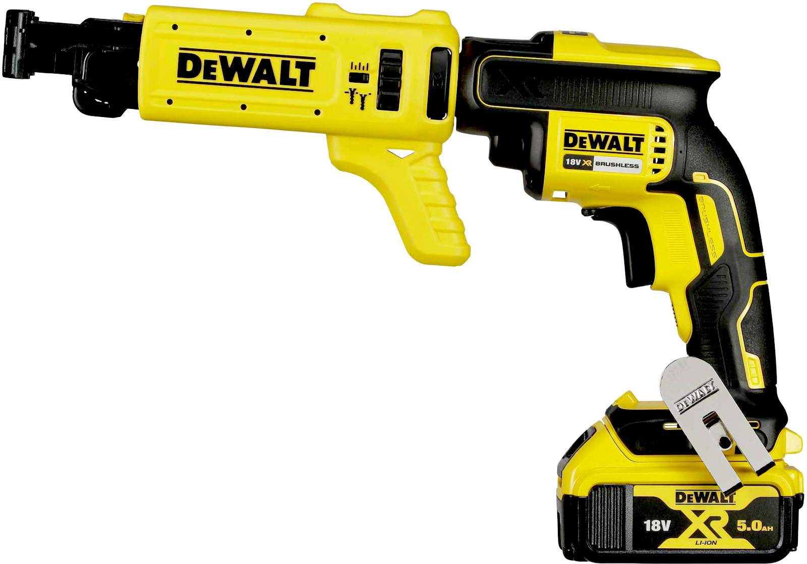 DEWALT DCF620P2K-QW DRYWALL DRIVER BATTERY 18V 2X5AH