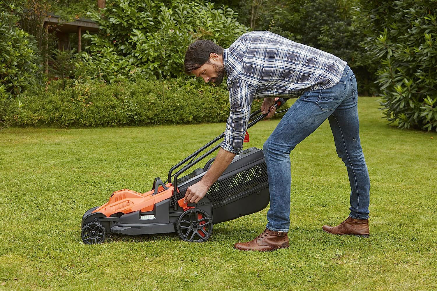 BLACK & DECKER BEMW471ES-QS LAWNMOWER ELECTRIC 38CM 1600W