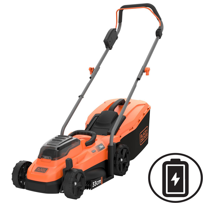 BLACK & DECKER LAWNMOWER BCMW3318L2-QW  - 18V 2X2.5AH 33CM