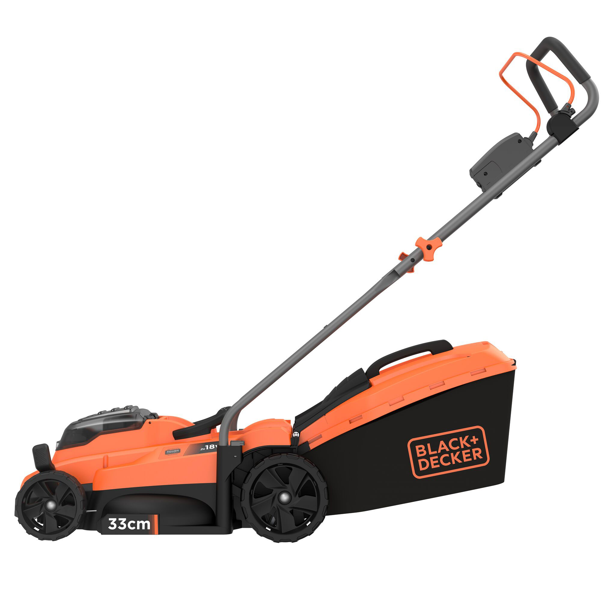 BLACK & DECKER LAWNMOWER BCMW3318L2-QW  - 18V 2X2.5AH 33CM