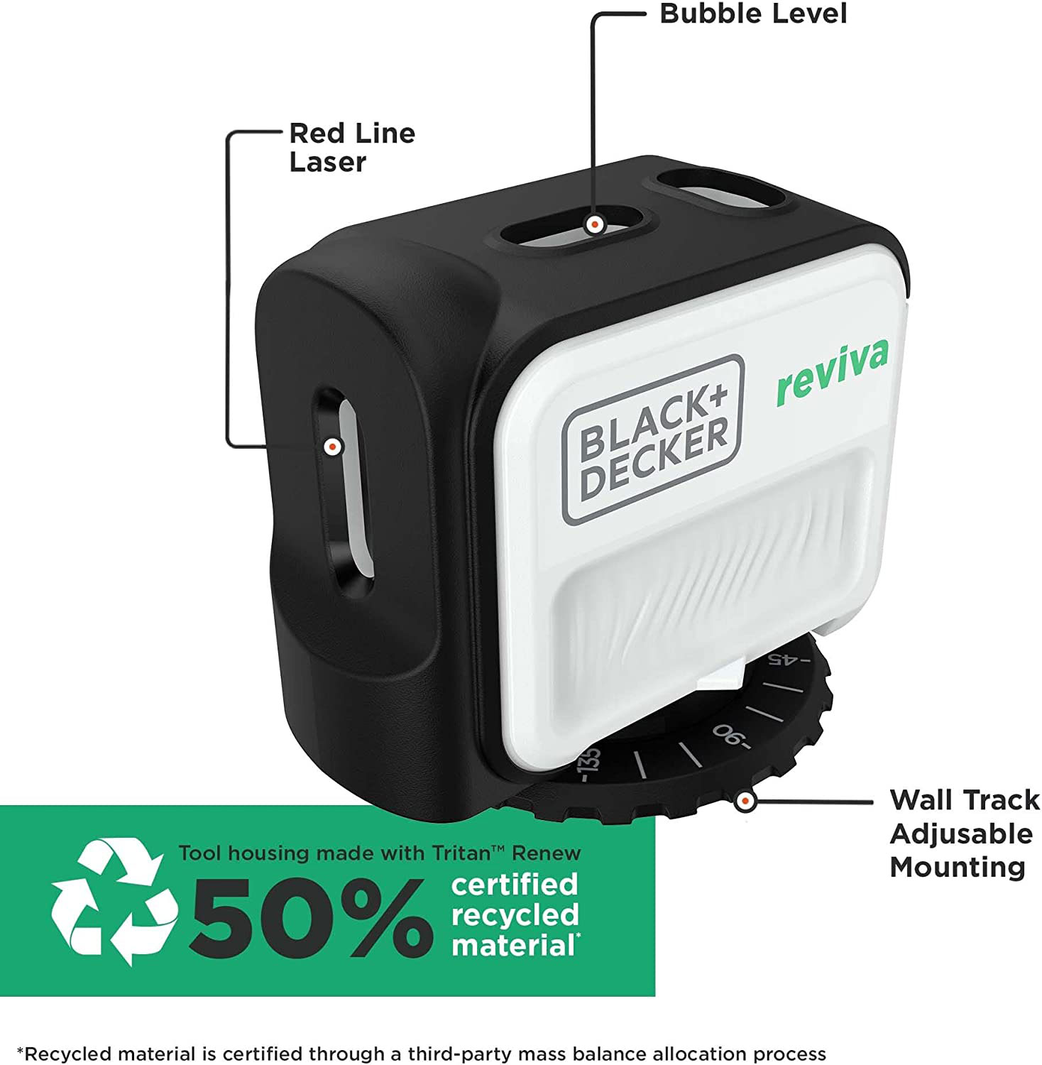 BLACK & DECKER REVBDLL100-XJ REVIVA LINE LASER LEVEL