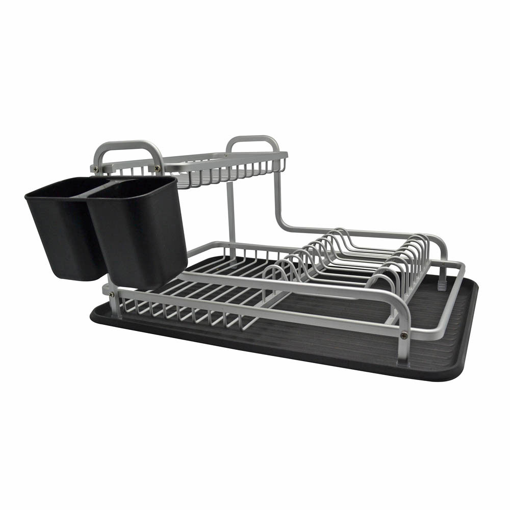 ANKOR DISHRACK 2 TIER ALUMINIUM 43X36CM