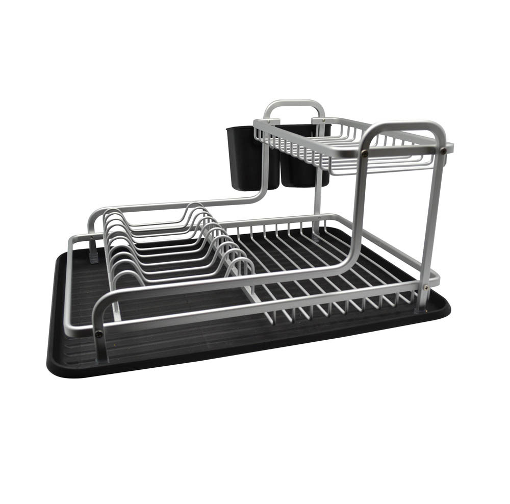 ANKOR DISHRACK 2 TIER ALUMINIUM 43X36CM