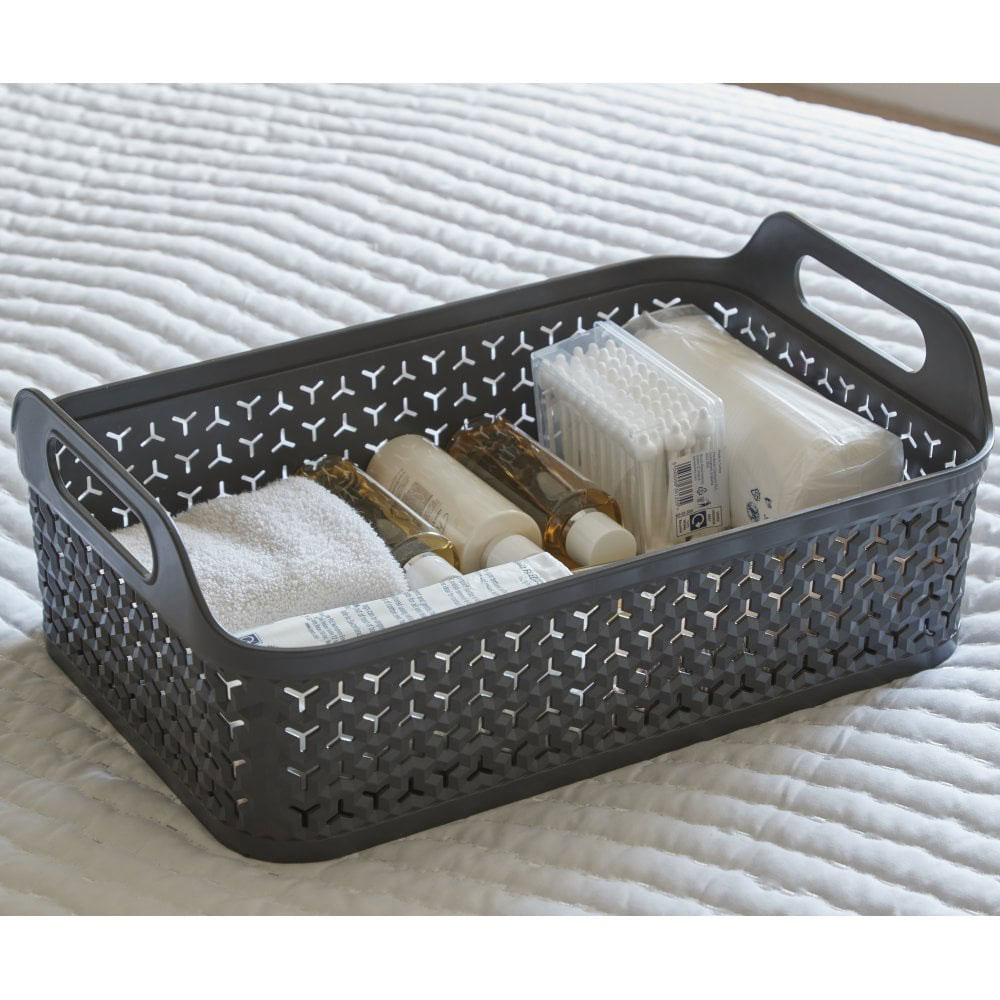 STRATA HANDY BASKET SHALLOW WITH LID