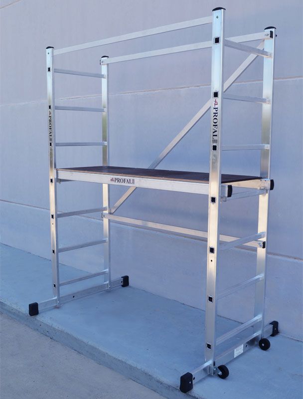 PROFAL ALUMINIUM SCAFFOLD ' TECH ' 7 STEPS 2M