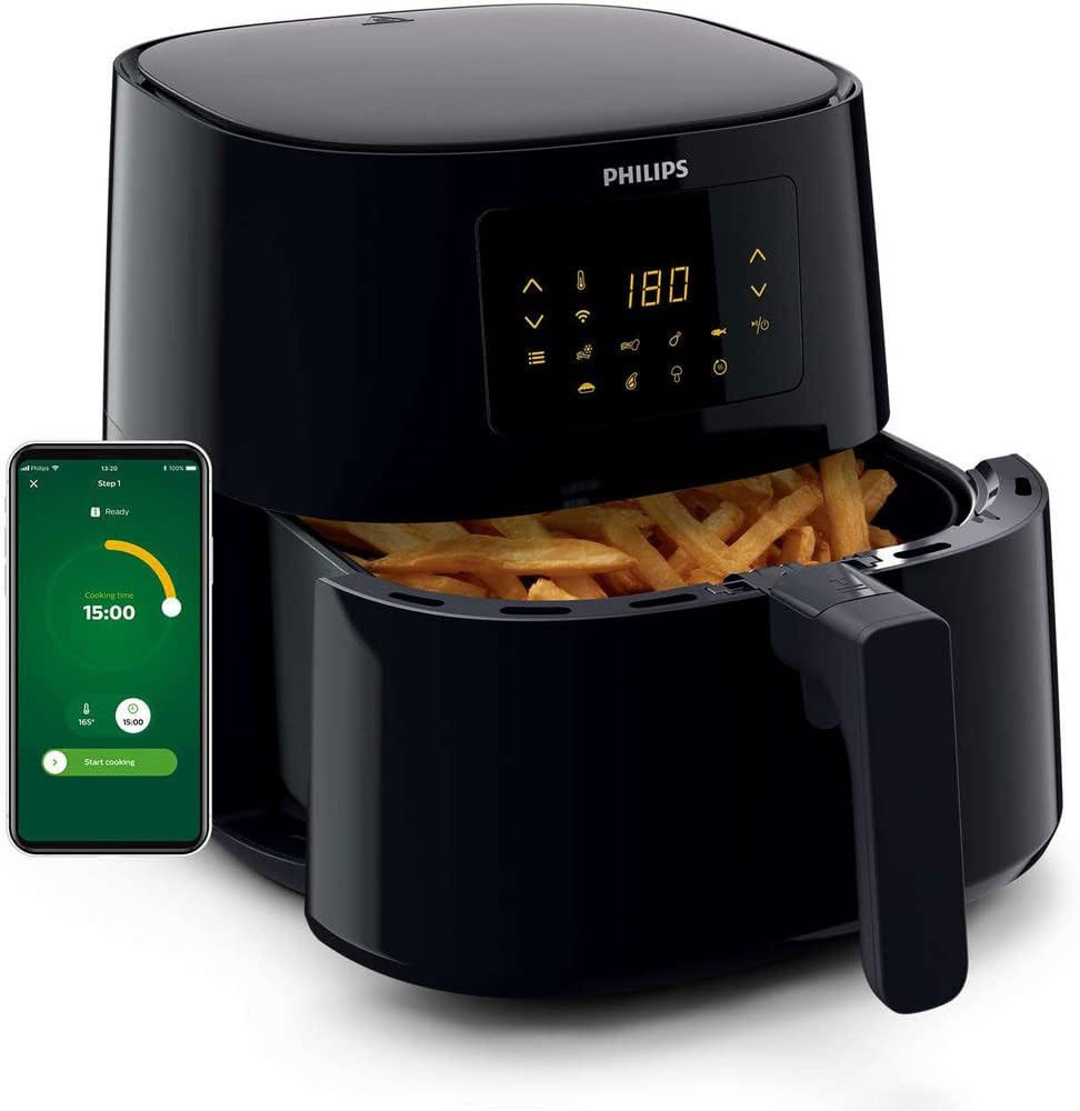 PHILIPS HD9280/70 AIR FRYER XL WIFI BLACK 6.2L 2000W