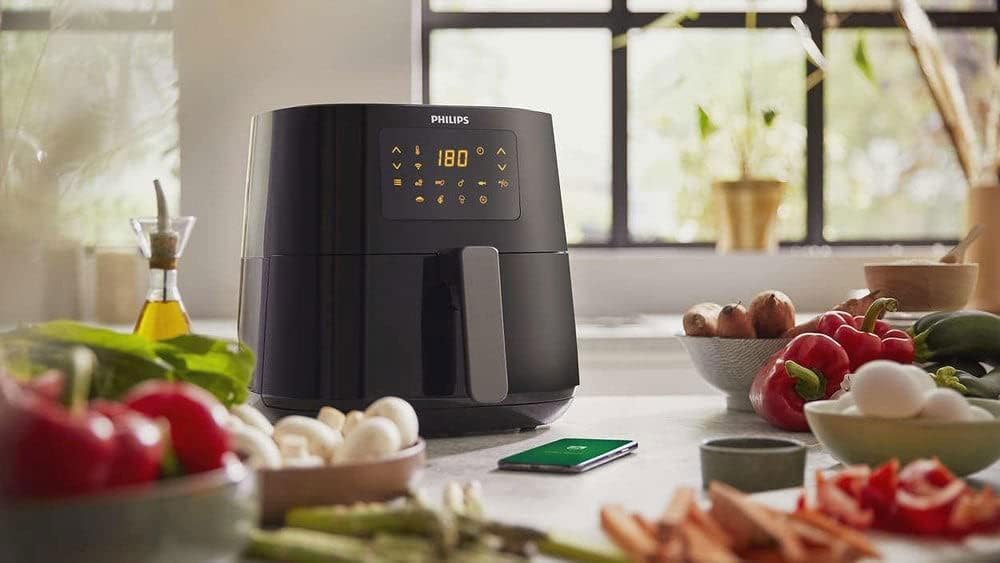 PHILIPS HD9280/70 AIR FRYER XL WIFI BLACK 6.2L 2000W