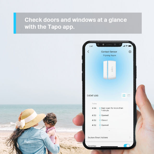 TP-LINK TAPO T110 SMART DOOR WINDOW SENSOR