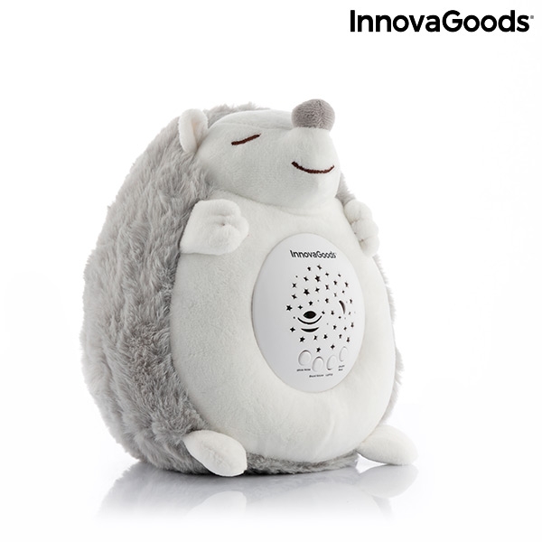 INNOVAGOODS V0103194 HEDGEHOG SOFT TOY WITH WHITE NOISE