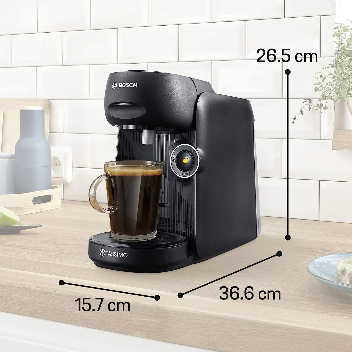 BOSCH TAS16B2 TASSIMO FINESSE BLACK 1400W