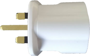 SCHUKO ADAPTOR UK PLUG