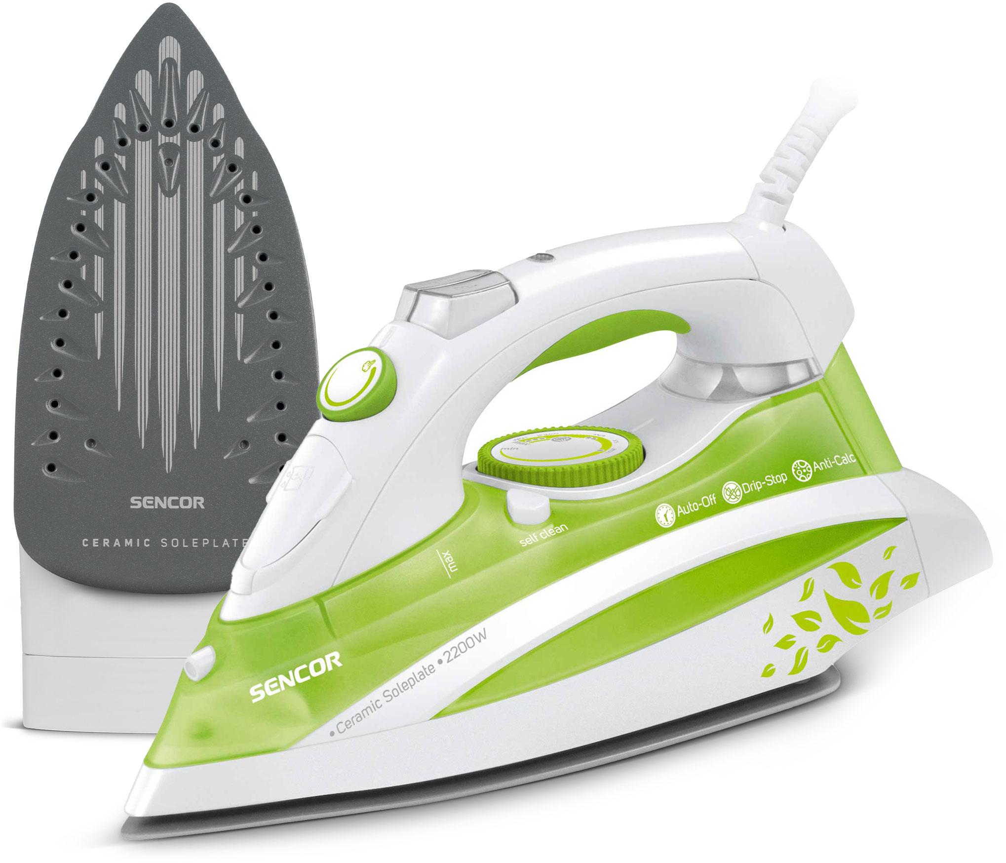 SENCOR SSI 8440GR-MEG2 STEAM IRON 380ML 2200W