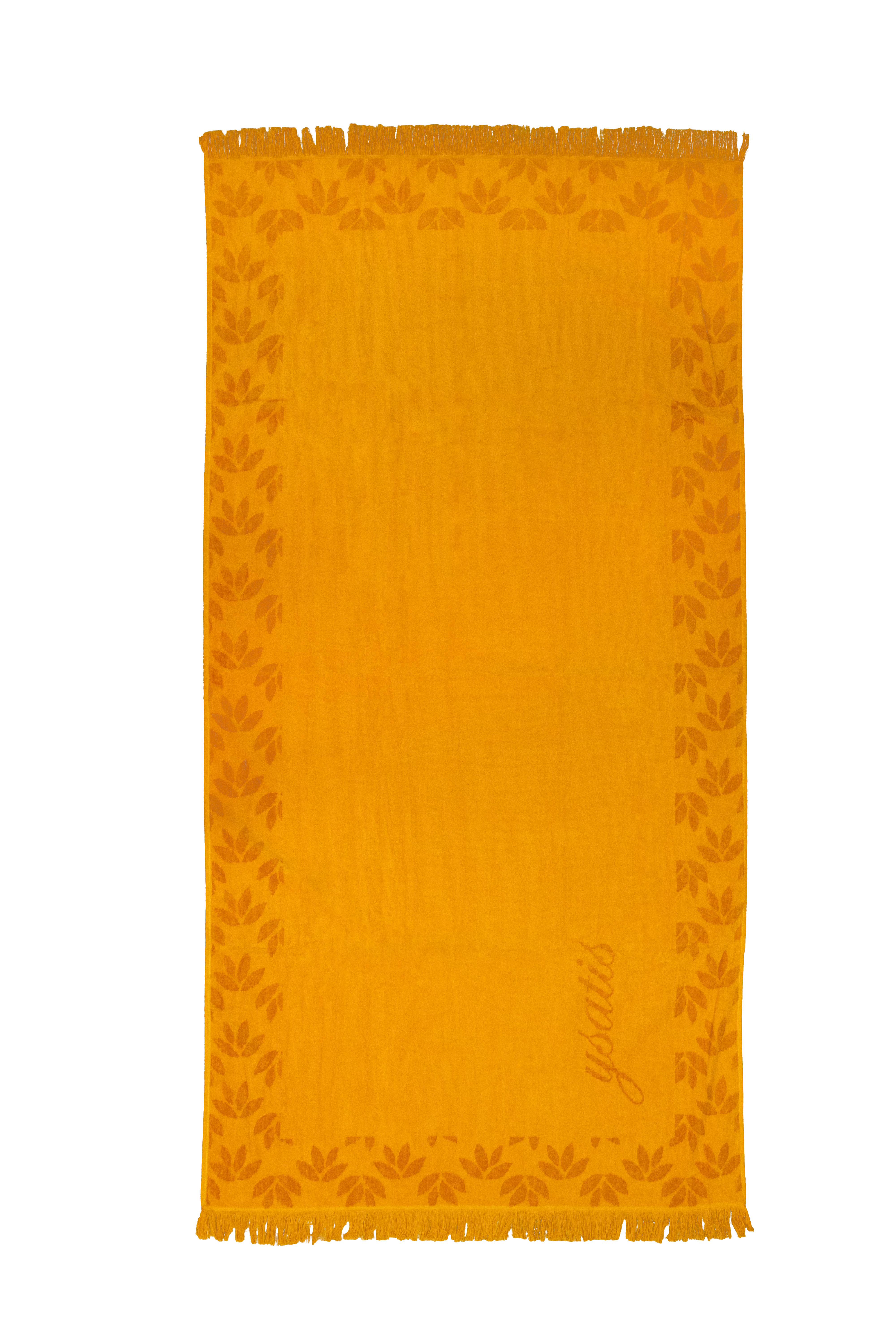 ΠΕΤΣΕΤΑ ΘΑΛΑΣΣΗΣ YSATIS VELOUR 90X170CM MUSTARD