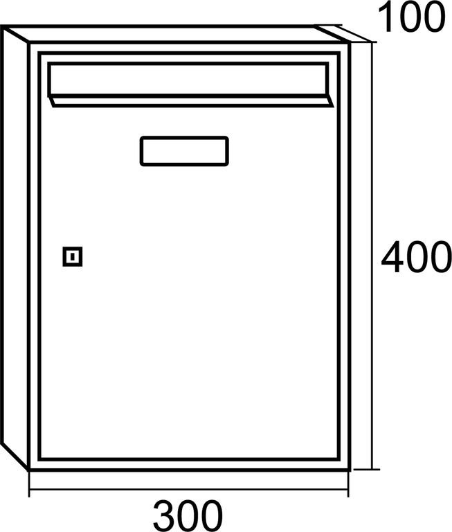 BTV ΓΡΑΜΜΑΤΟΚΙΒΩΤΙΟ SERVICIOS TITANIUM 300X400X100MM