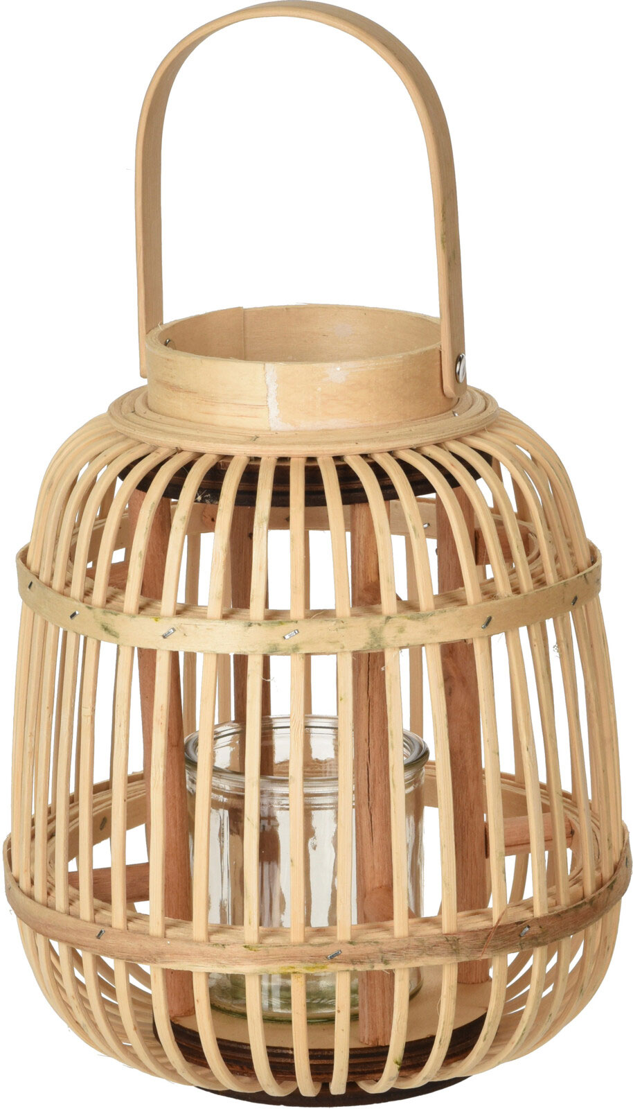 LANTERN BAMBOO 24X19CM NATURAL