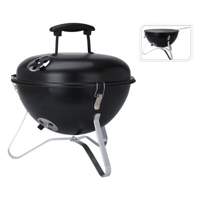 BBQ SPHERICAL SHAPE 37CM - BLACK