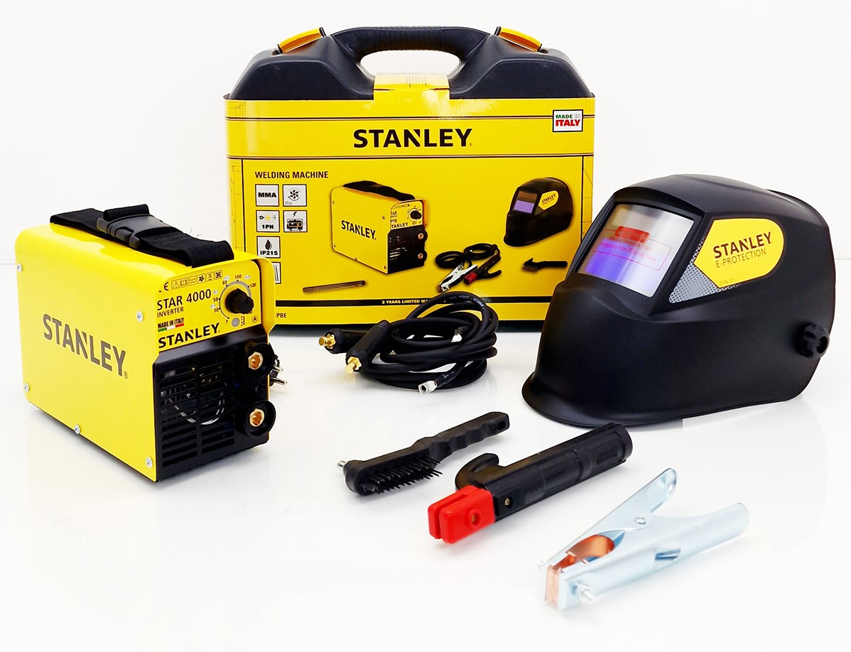 STANLEY STAR 4000 KIT ΗΛΕΚΤΡΟΣΥΓΚΟΛΗΣΗ INVERTER 160A