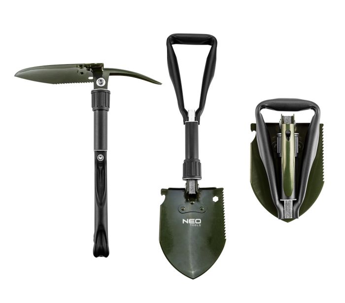 NEO 5 IN 1 FOLDING ARMY SHOVEL (PUNCH)