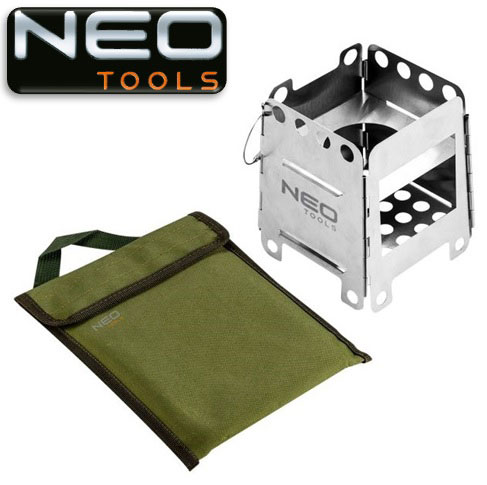 NEO STAINLESS STEEL FOLDING STOVE 16CM (PUNCH)