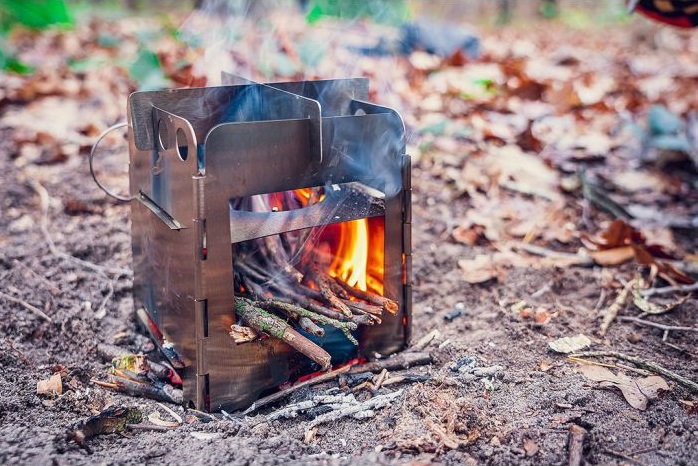 NEO STAINLESS STEEL FOLDING STOVE 16CM (PUNCH)