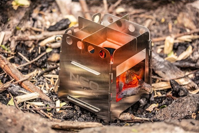 NEO STAINLESS STEEL FOLDING STOVE 16CM (PUNCH)