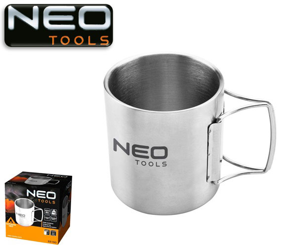 NEO ΚΟΥΠΑ ΚΑΜΠΙΝΓΚ STANLESS STEEL 320ML