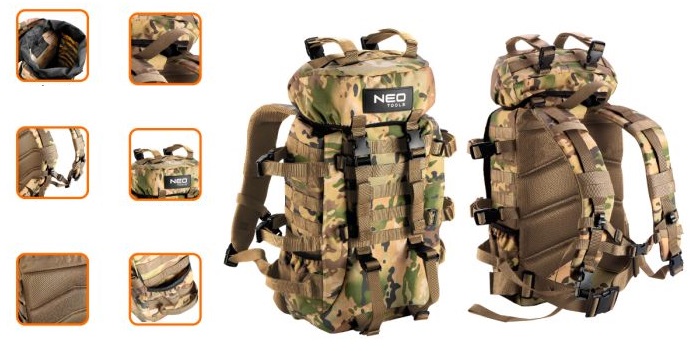 NEO CAMO OUTDOOR BACKPACK 30L