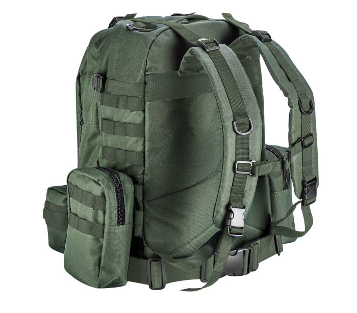 NEO CAMO SURVIVAL BACKPACK 4 IN 1 40L