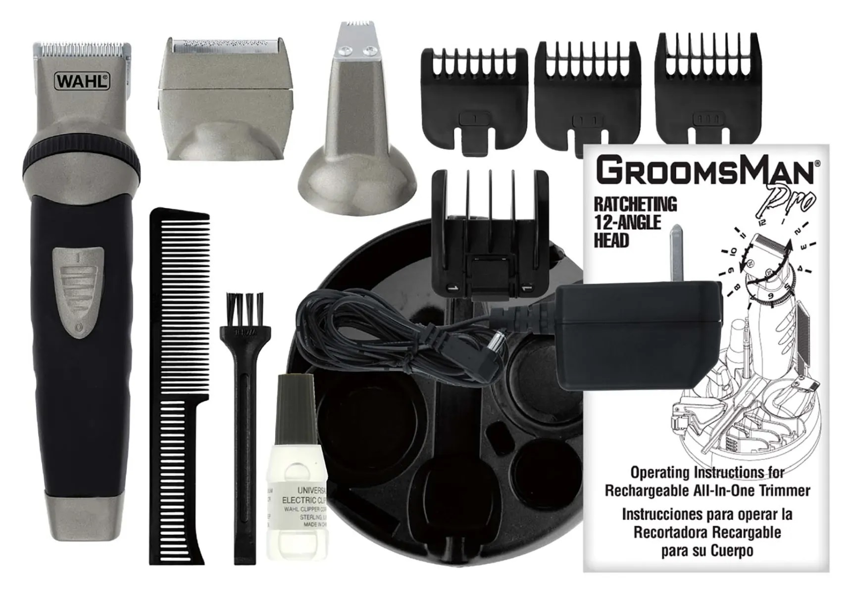 WAHL 9953-1016 GROOMSMAN ΕΠΑΝΑΦΟΡΤΙΖΟΜΕΝΗ ΚΟΥΡΕΥΤΙΚΗ ΜΗΧΑΝΗ