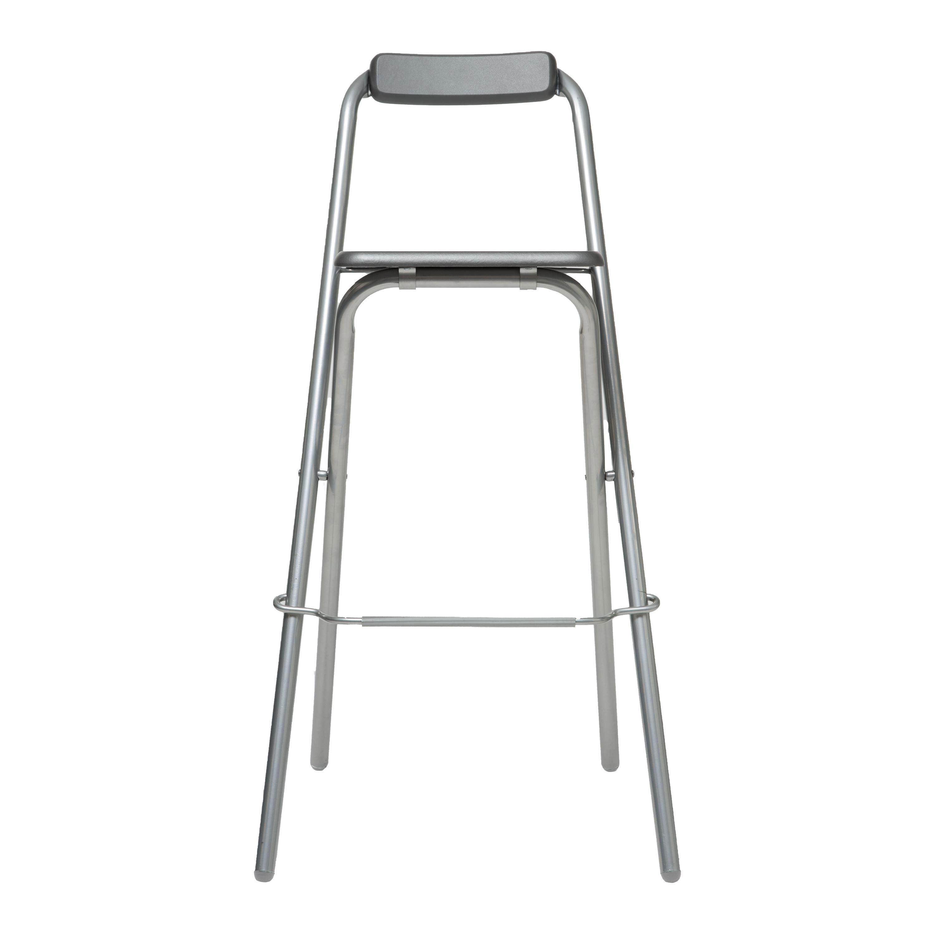 LOUNA BAR CHAIR - GREY