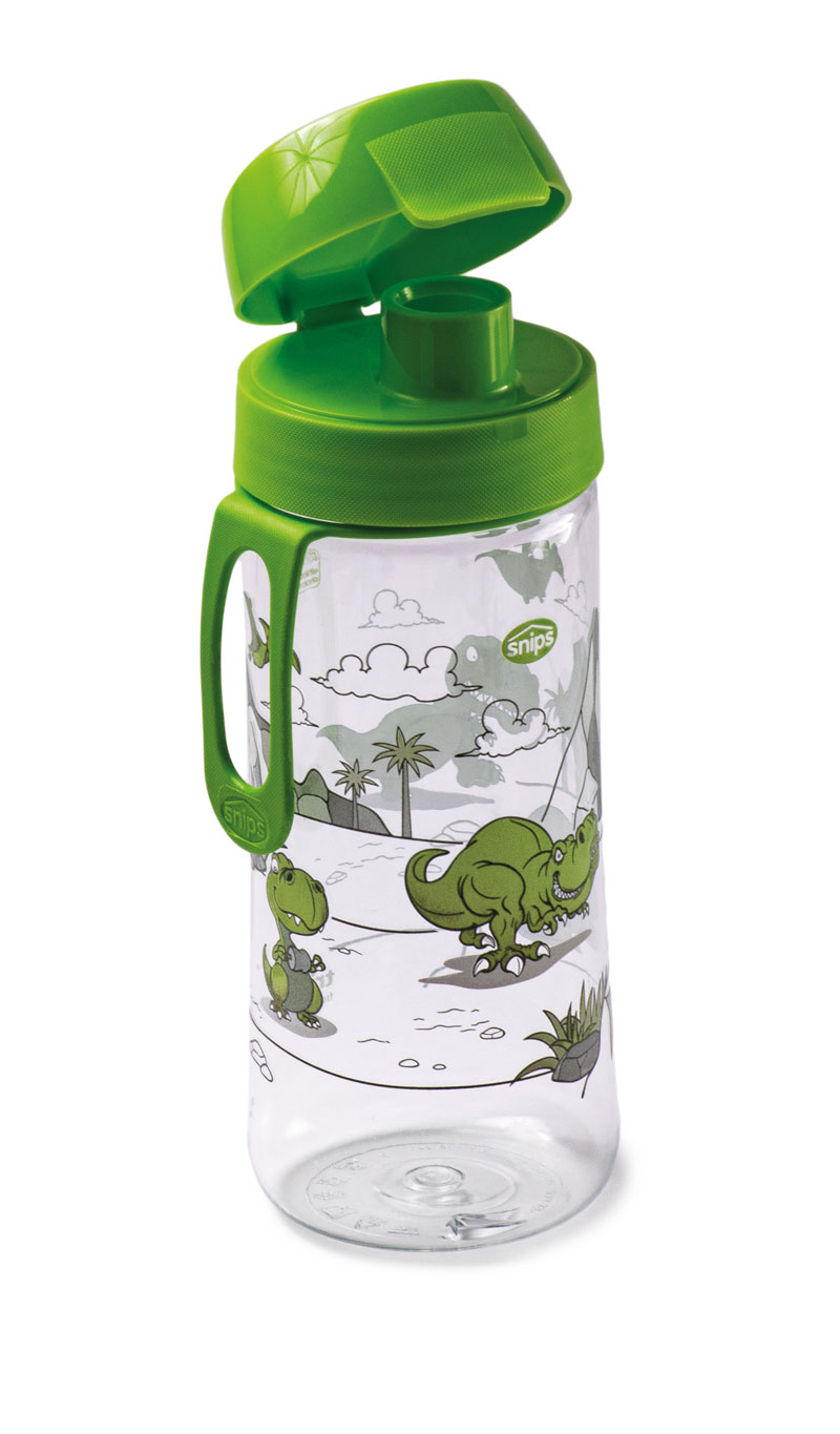 SNIPS DINO TRITAN WATER BOTTLE 0.5L