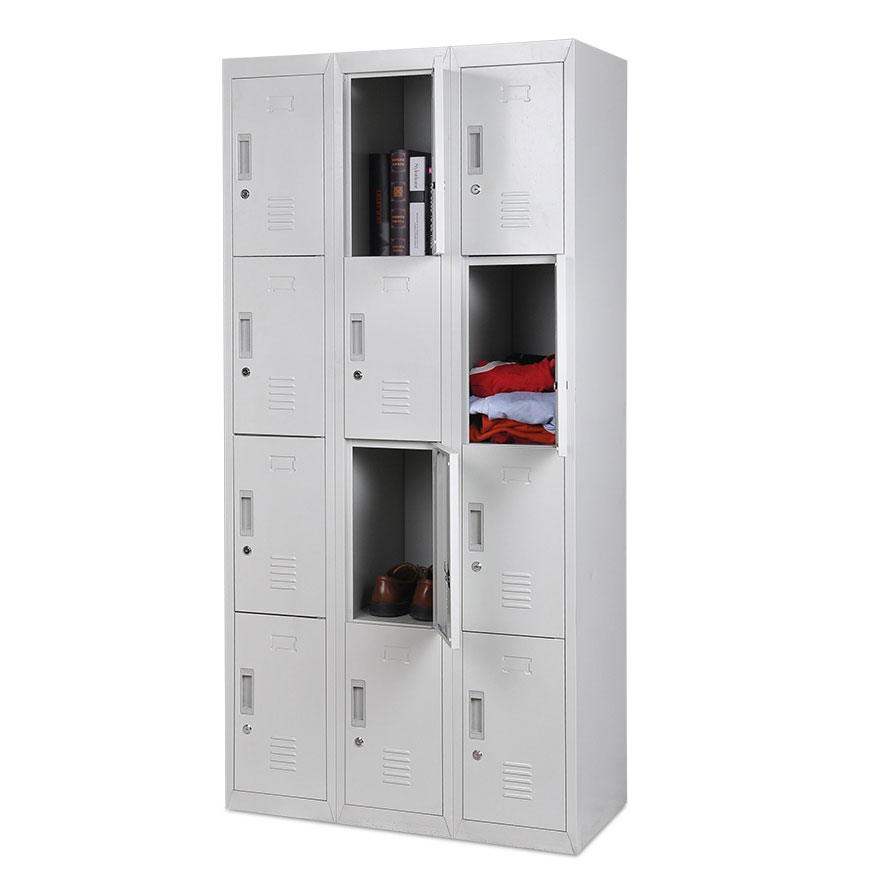 ELENDIL METAL CABINET WITH 12 CASE 185X90X40CM