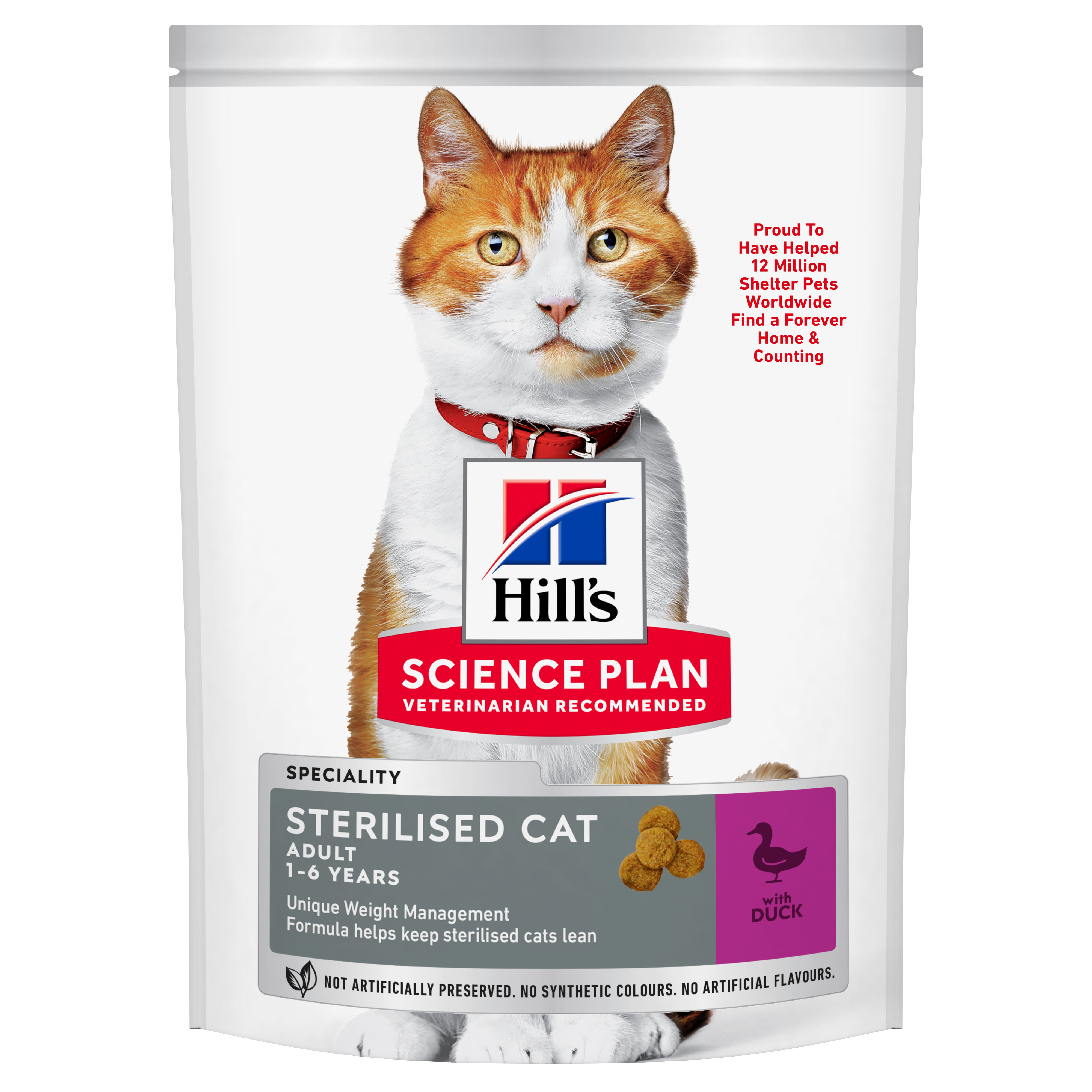 HILLS SCIENCE PLAN FELINE ADULT STERILISED DUCK 300GR