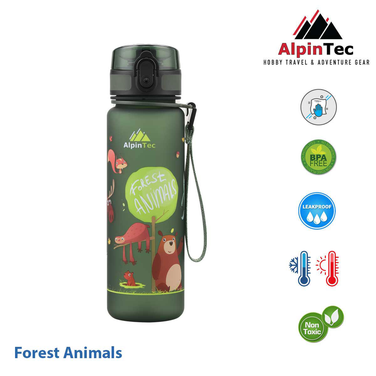 ALPIN TEC ΠΑΙΔΙΚΟ ΠΑΓΟΥΡΙ FOREST 500ML