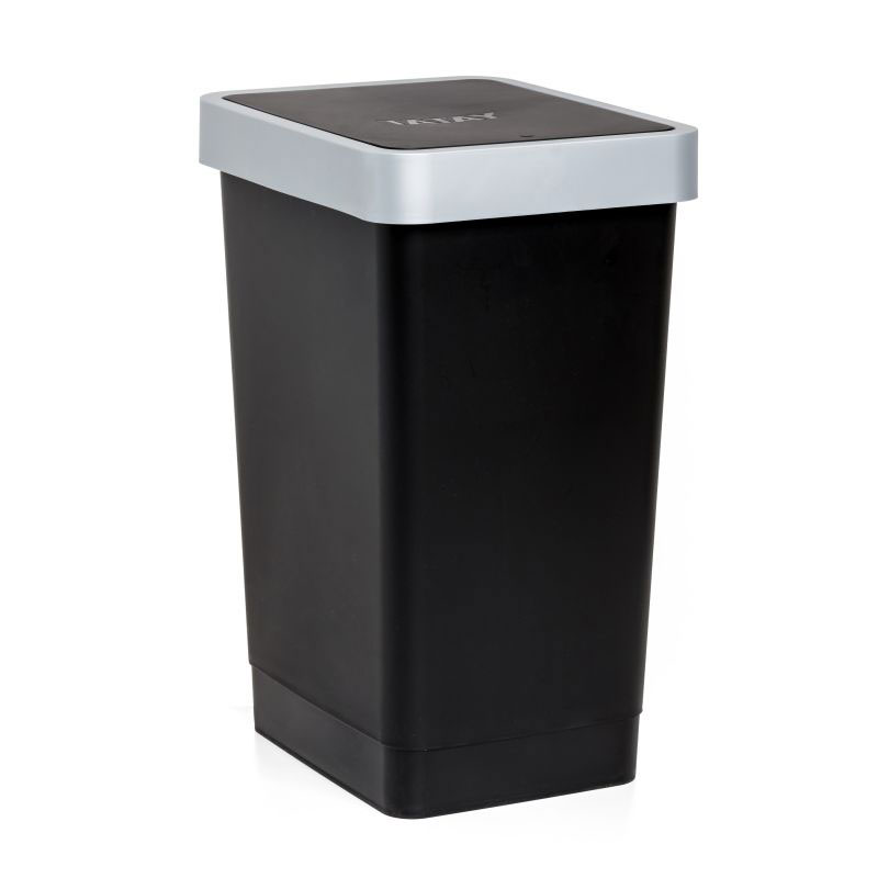 TATAY SWING DUSTBIN SMART 25L BLACK