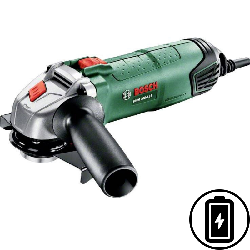 BOSCH ΓΩΝΙΑΚΟΣ ΤΡΟΧΟΣ 125MM 700W