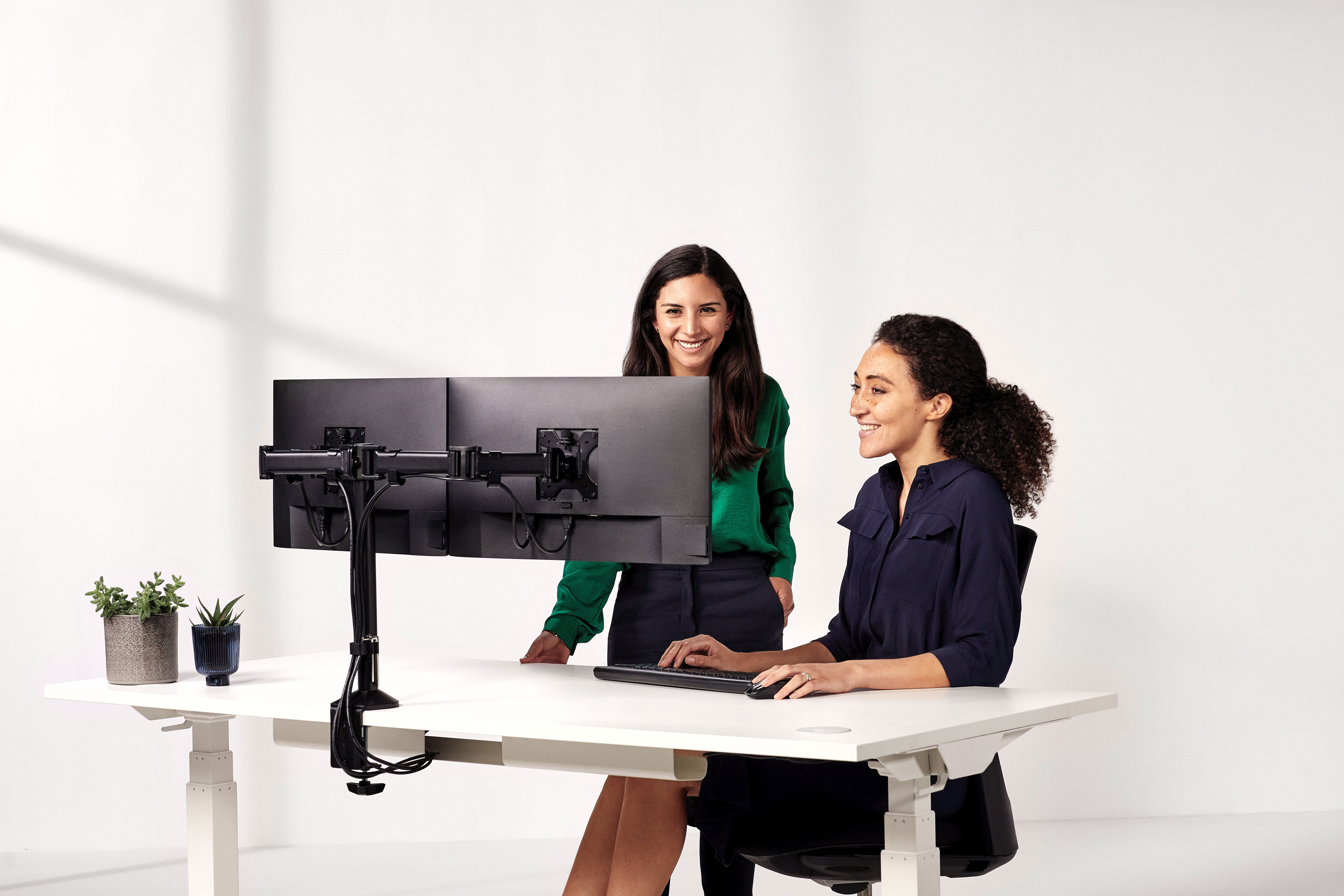 FELLOWES REFLES DUAL MONITOR ARM