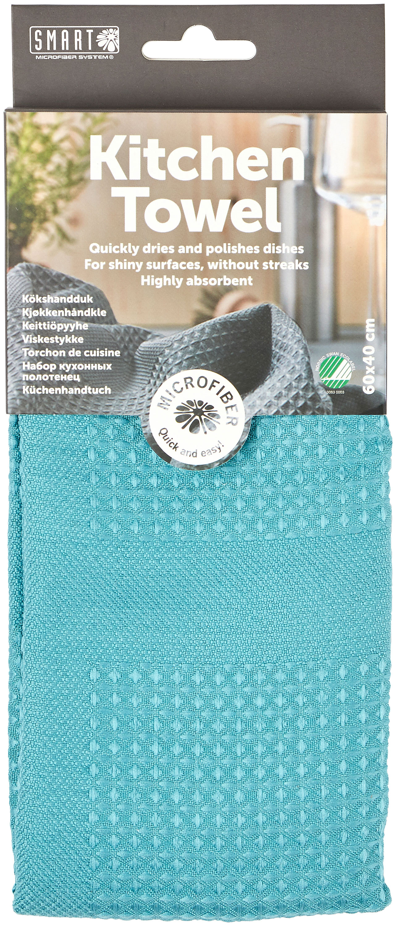 SMART KITCHEN TOWEL PETROL