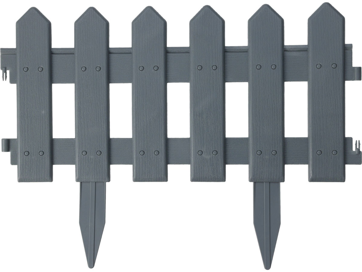 GARDEN FENCE 40X20CM GREY