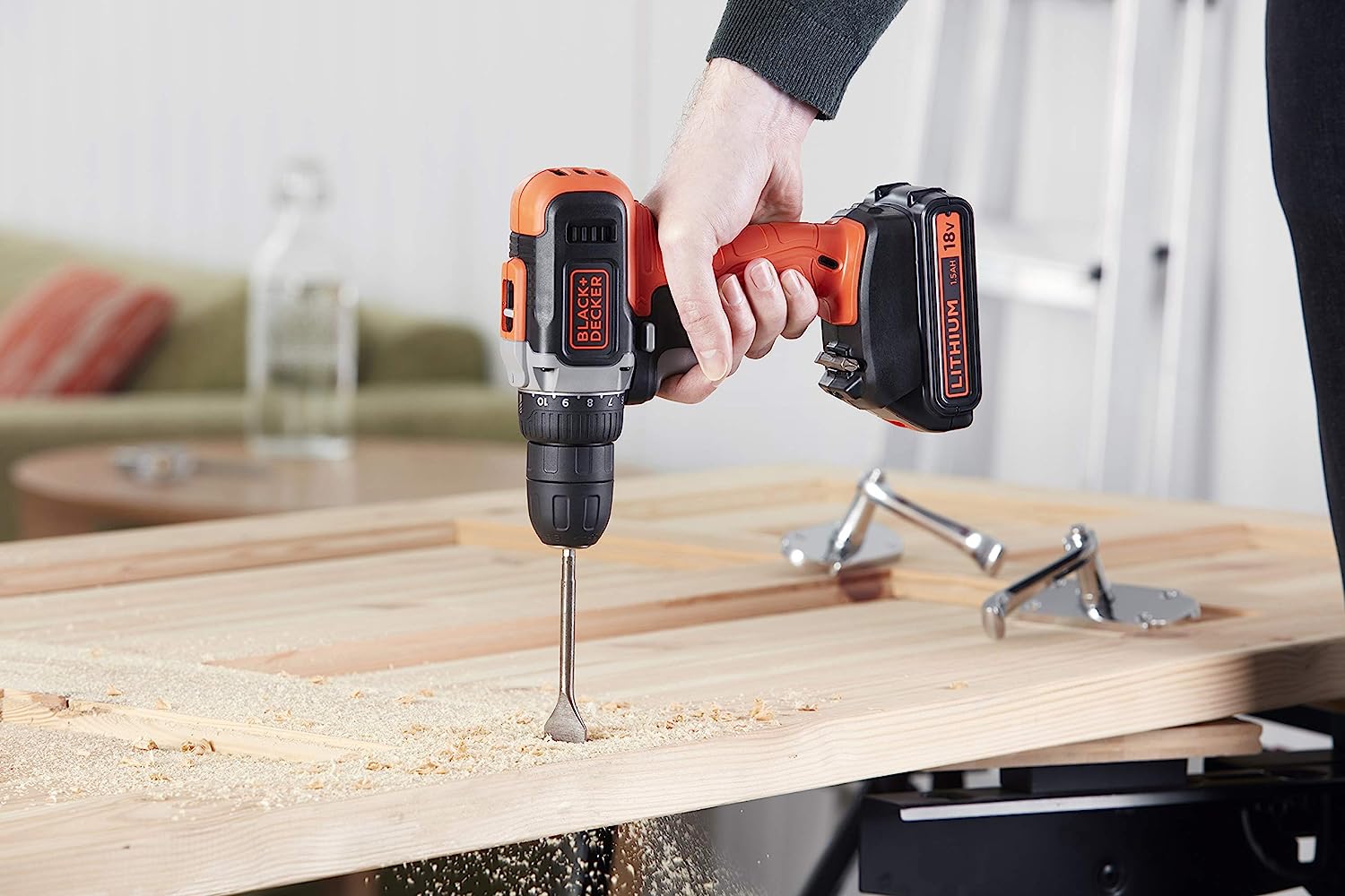 BLACK & DECKER BCD002C1-QW 18V DRILL 1x1.5Ah