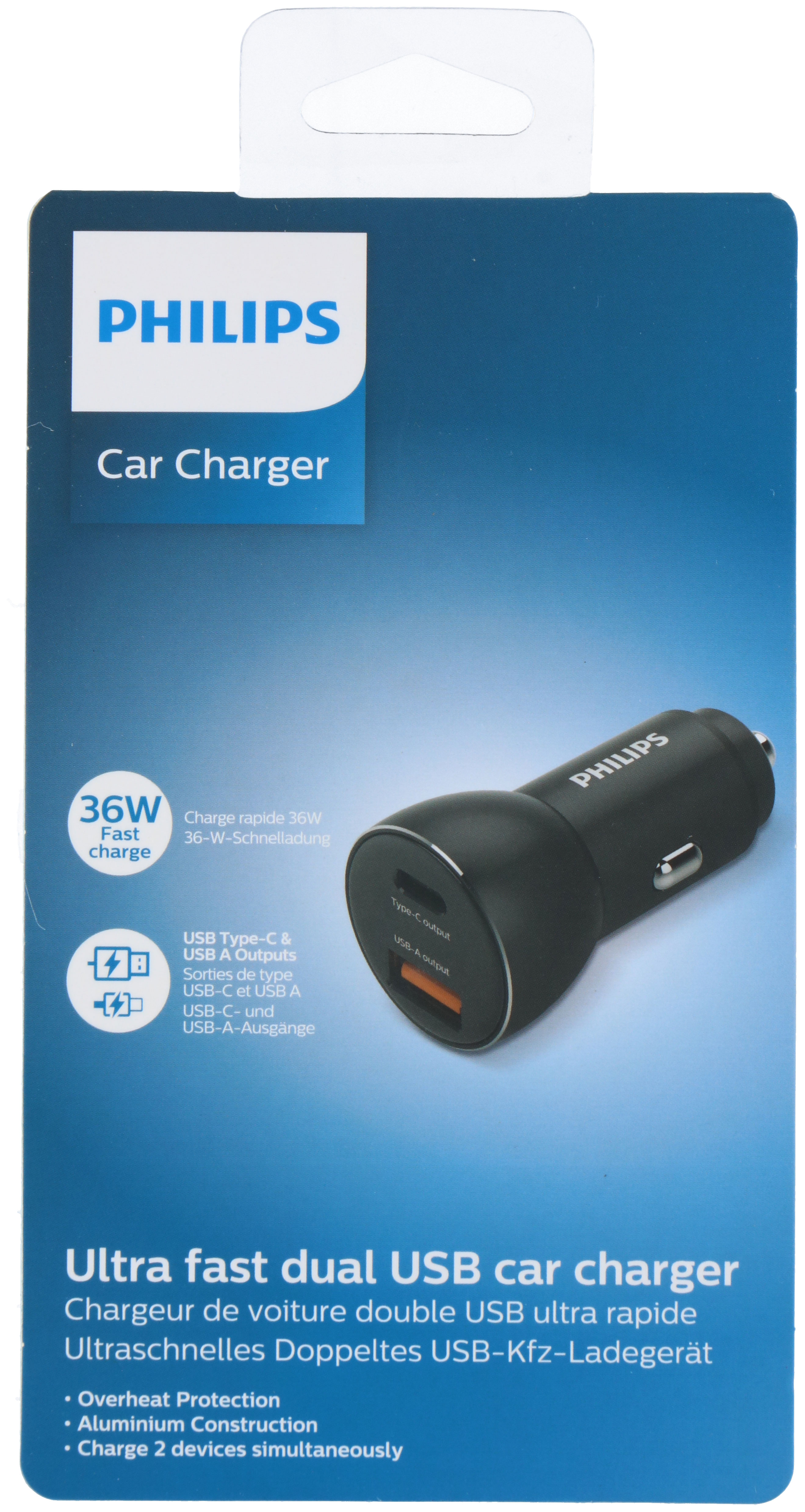 PHILIPS CAR CHARGER DLP2521/03