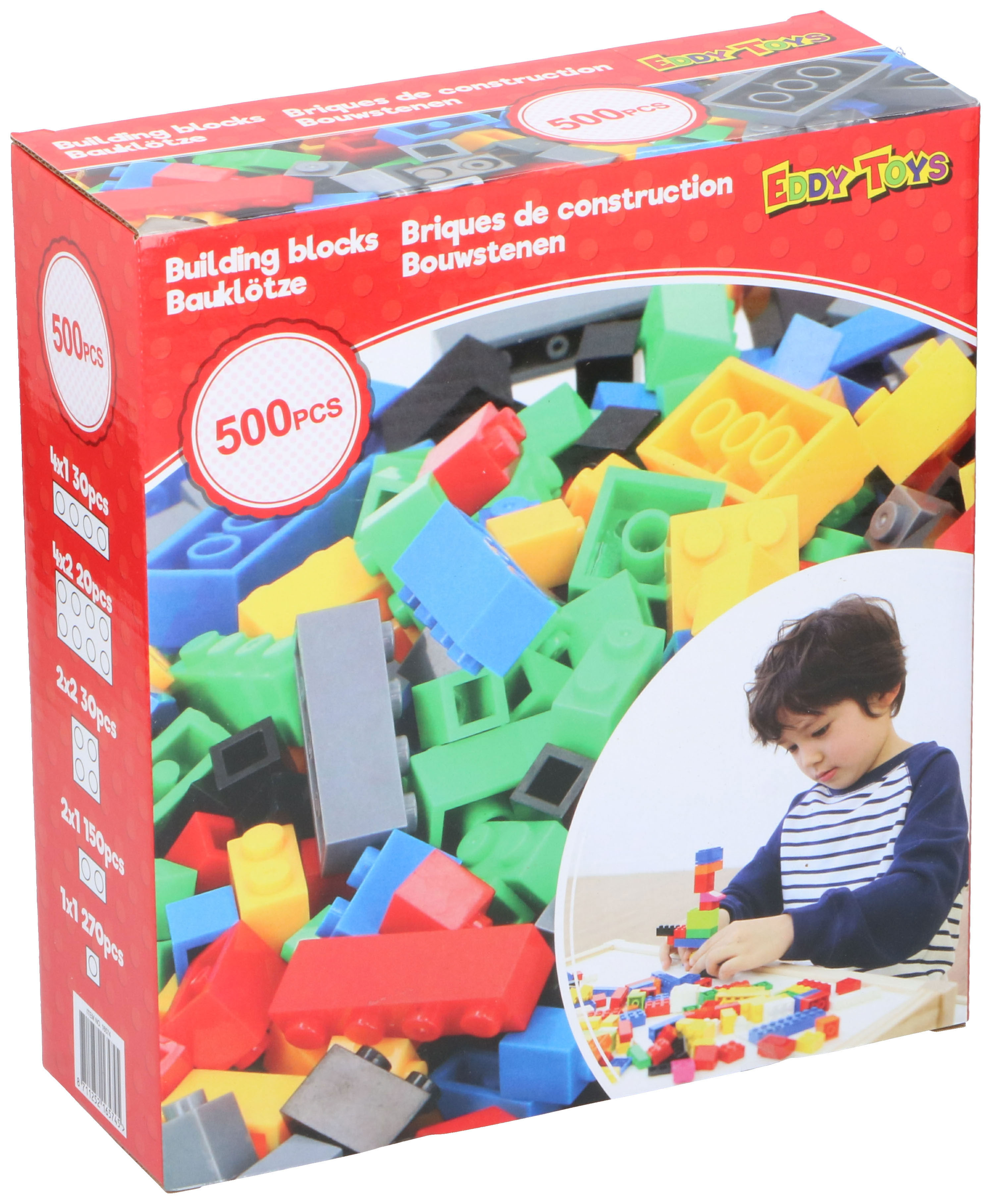 EDDY TOYS BUILDING BLOCKS 500PCS