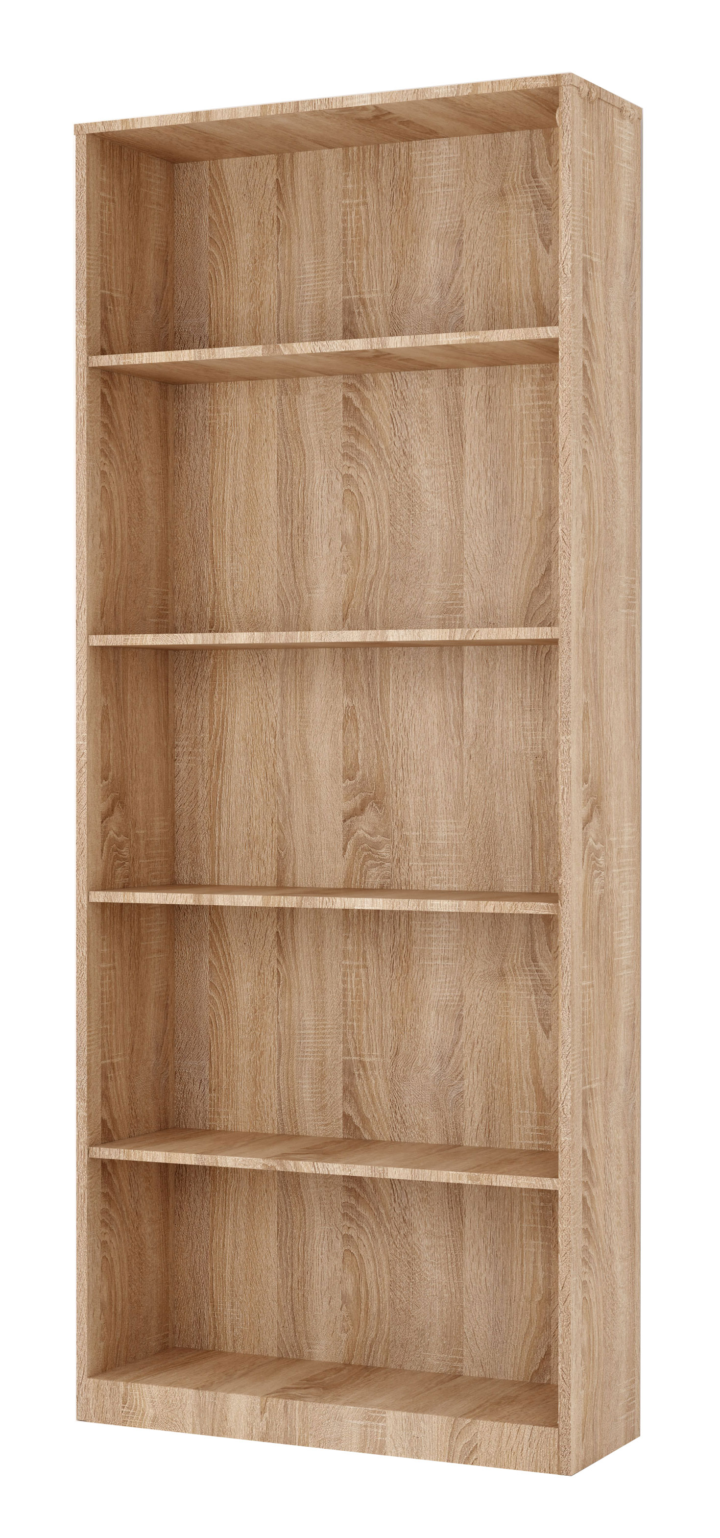 BOOKCASE 65X25X183CM SONOMA OAK